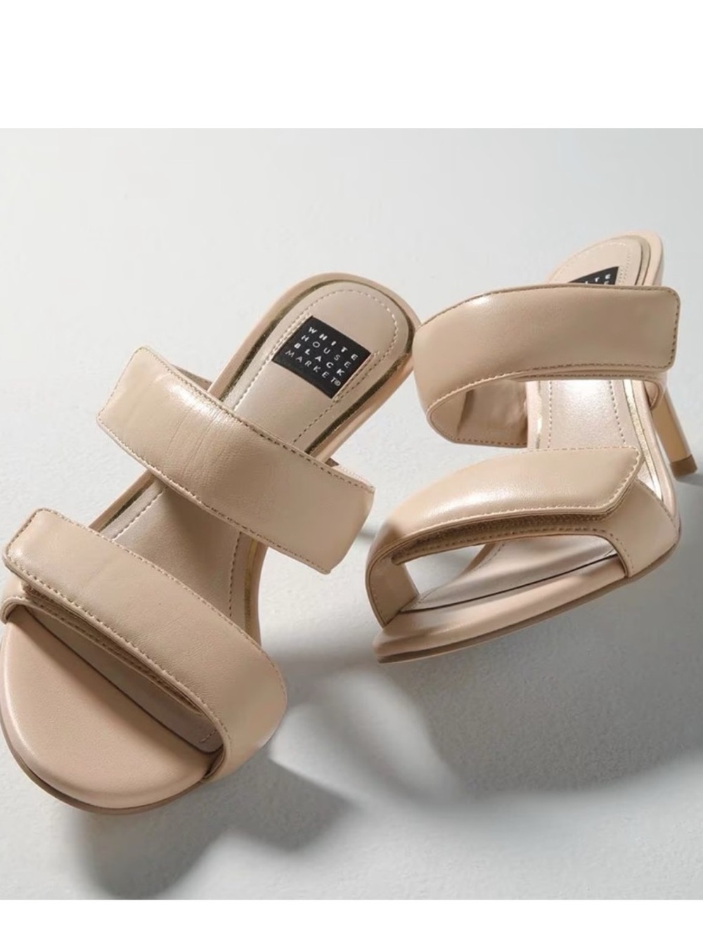 WHBM LEATHER STRAP SANDAL